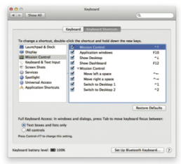 Mission Control, Dashboard, shortcuts, macworld australia