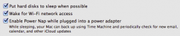 Power Nap, toggle