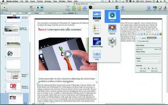 Step 12 Masterclass create a multimedia iBook