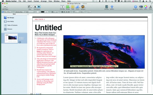 Step 4 Masterclass create a multimedia iBook