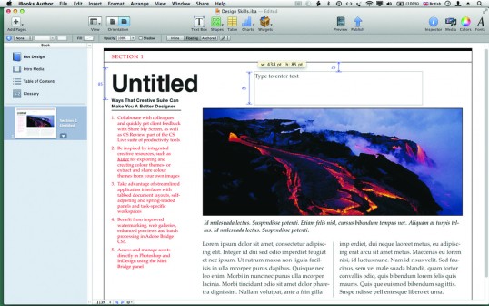 Step 5 Masterclass create a multimedia iBook