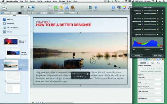 Step 8 Masterclass create a multimedia iBook